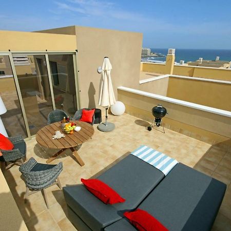 La Perla By Rentmedano Superb Luxury Duplex, Private Roof Terrace, Ocean View, Pool, Wifi And Parking Apartment El Medano  Bagian luar foto
