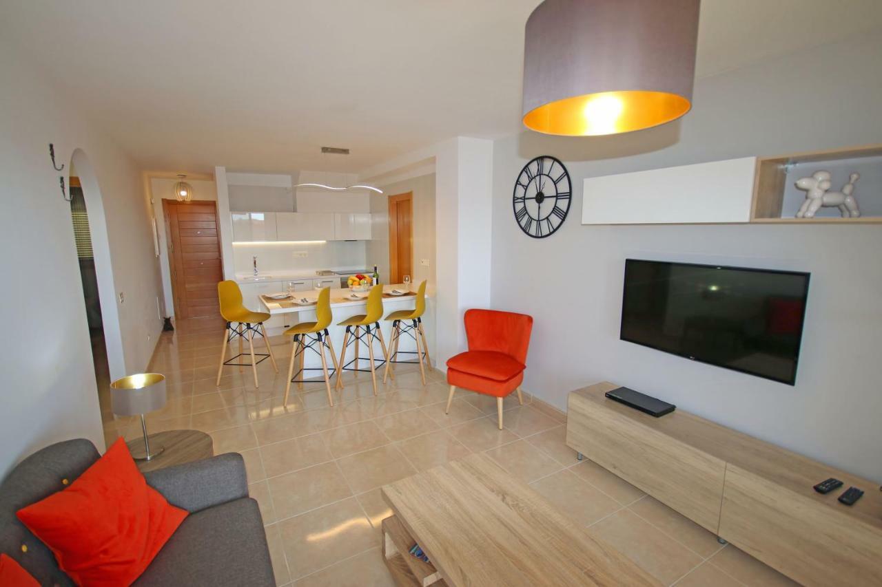 La Perla By Rentmedano Superb Luxury Duplex, Private Roof Terrace, Ocean View, Pool, Wifi And Parking Apartment El Medano  Bagian luar foto